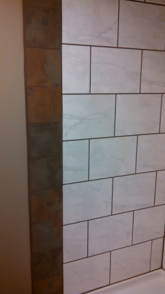 Basement bathroom remodel