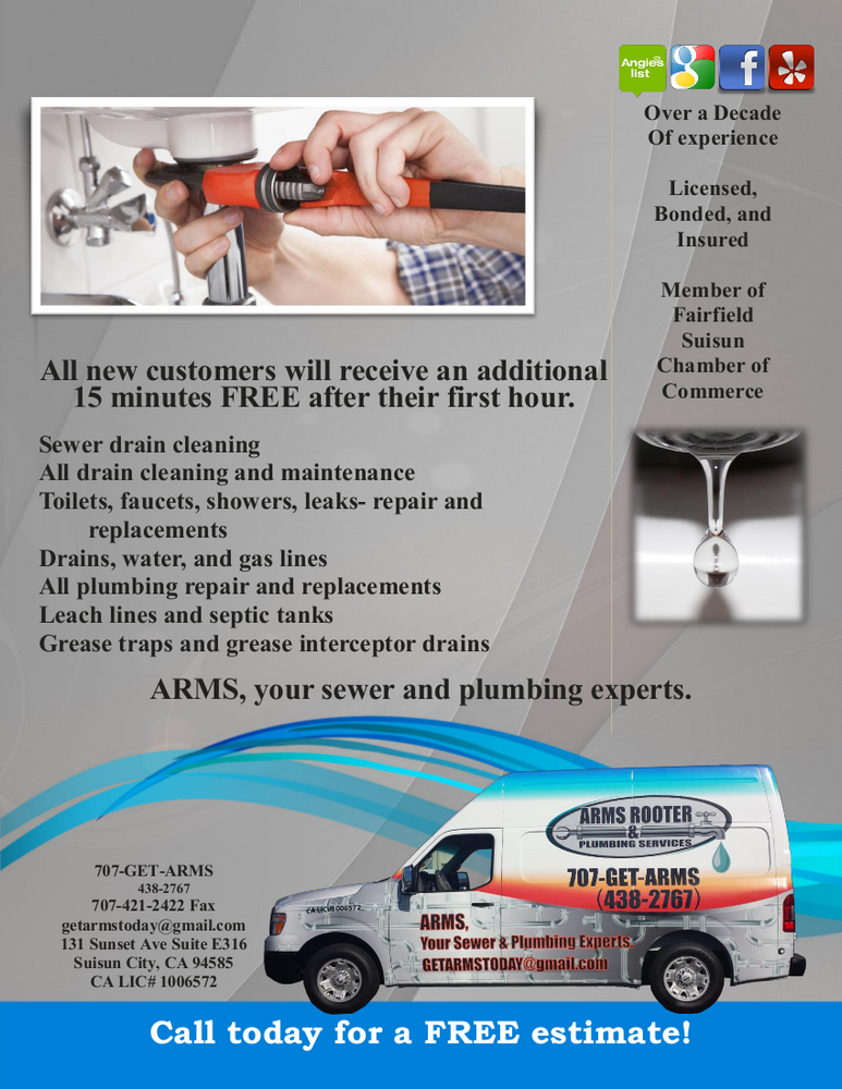 Photos from ARMS Rooter & Plumbing Services