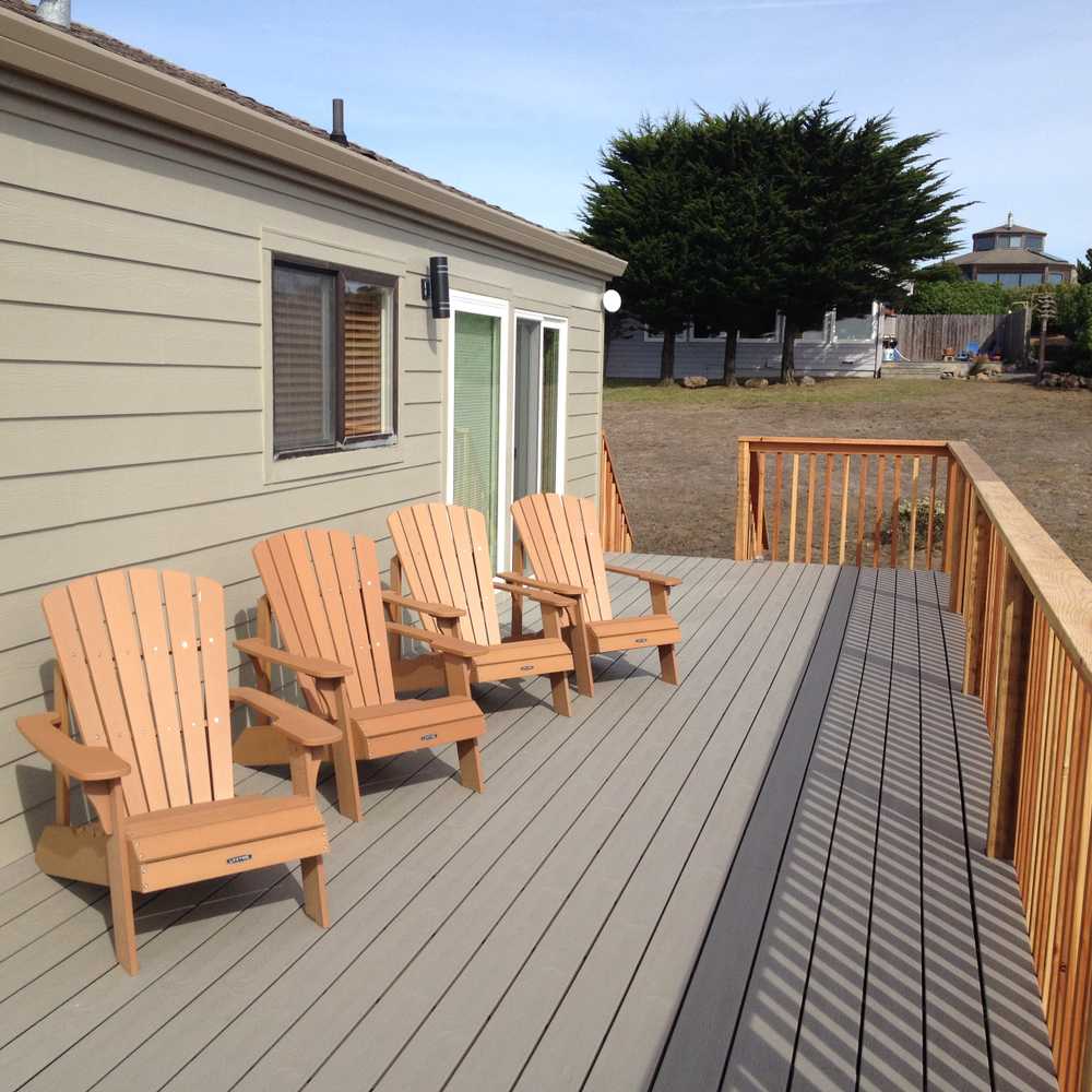 Siding and a new deck