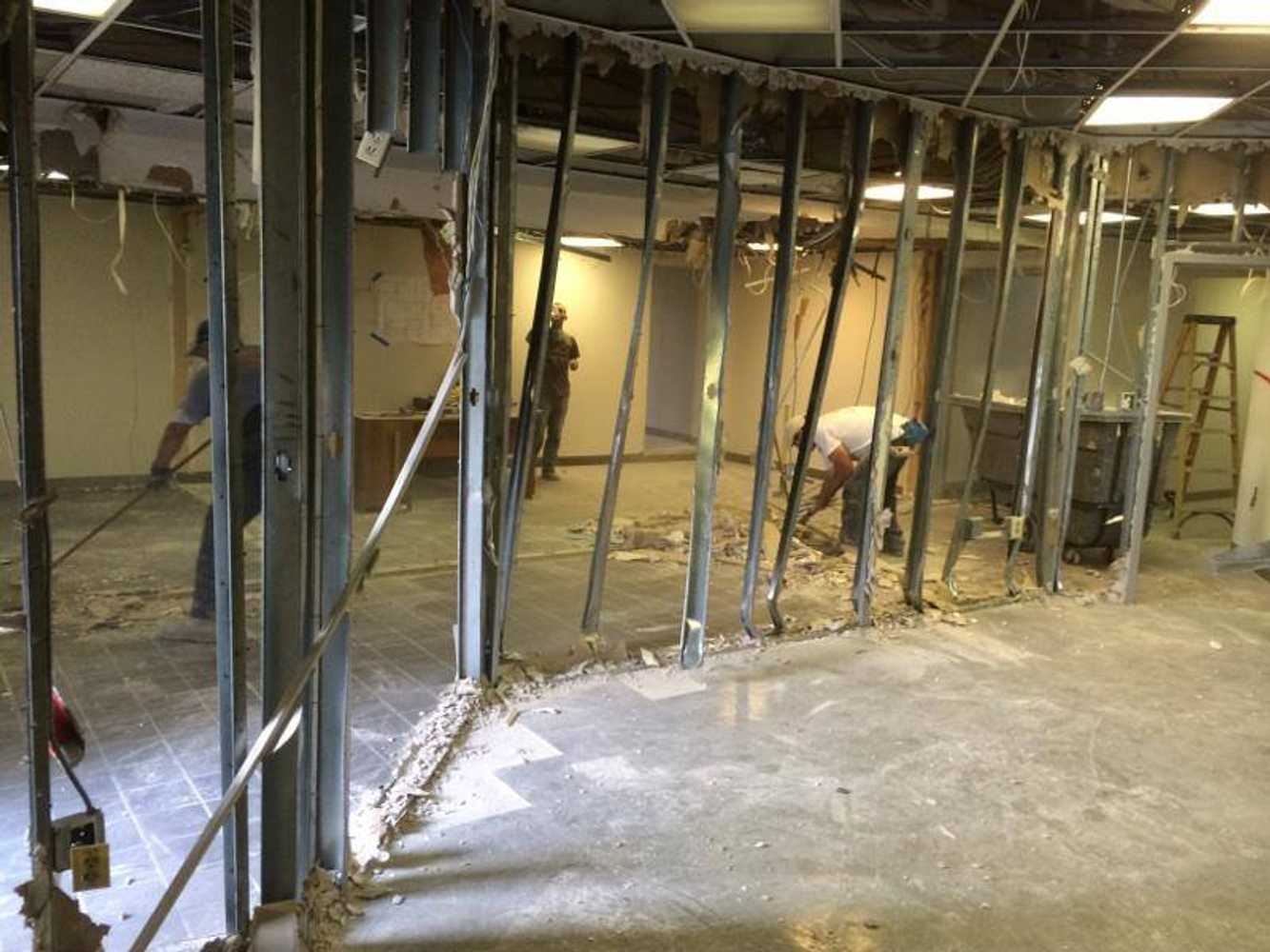 Ferrari Collision Center - demolition and build out