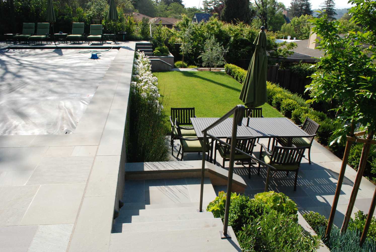 Addition and Retaining Walls for Marin County Home