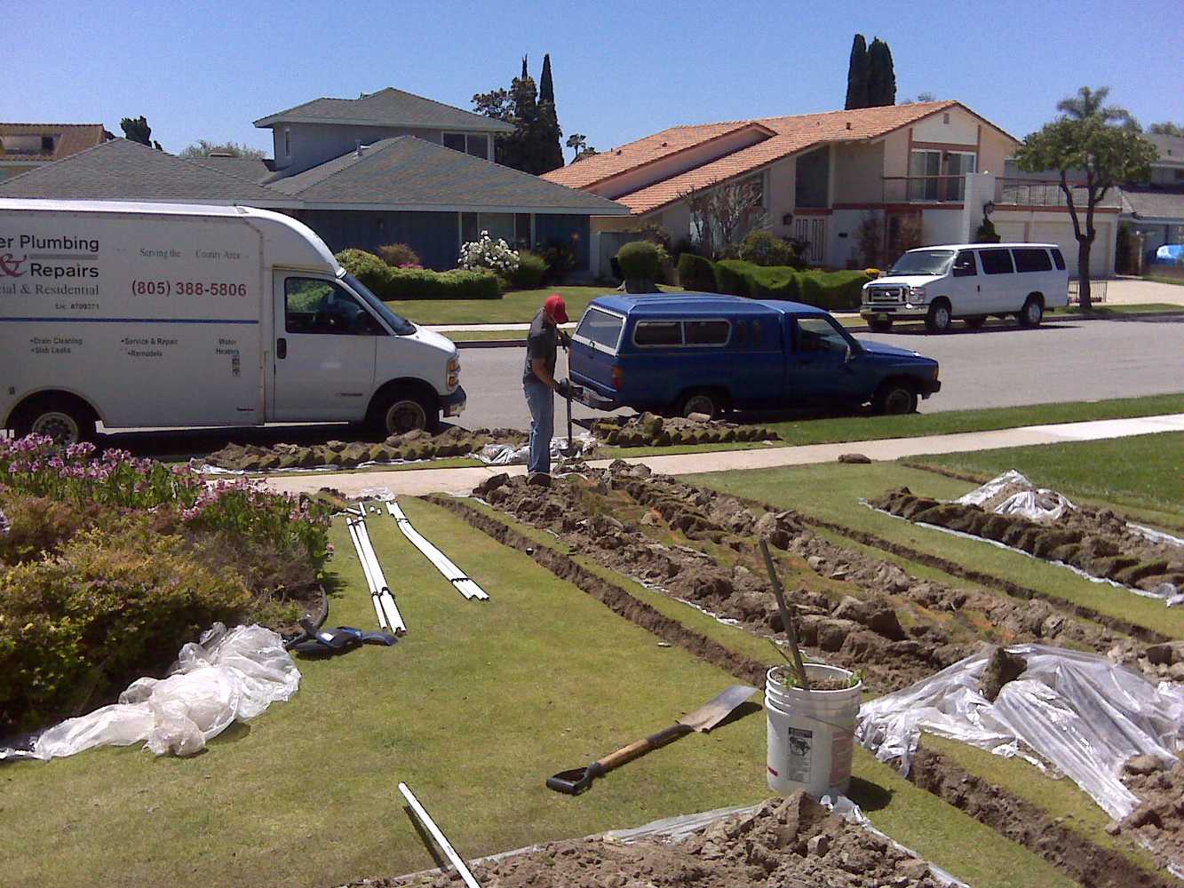 Fountain Valley sprinkler system