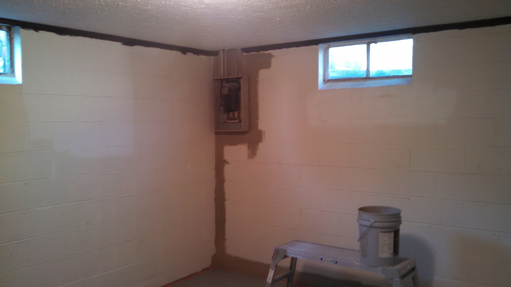 Basement room remodel