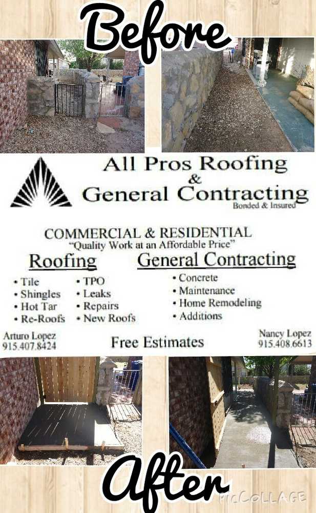 Photo(s) from All Pros Roofing & General Contracting