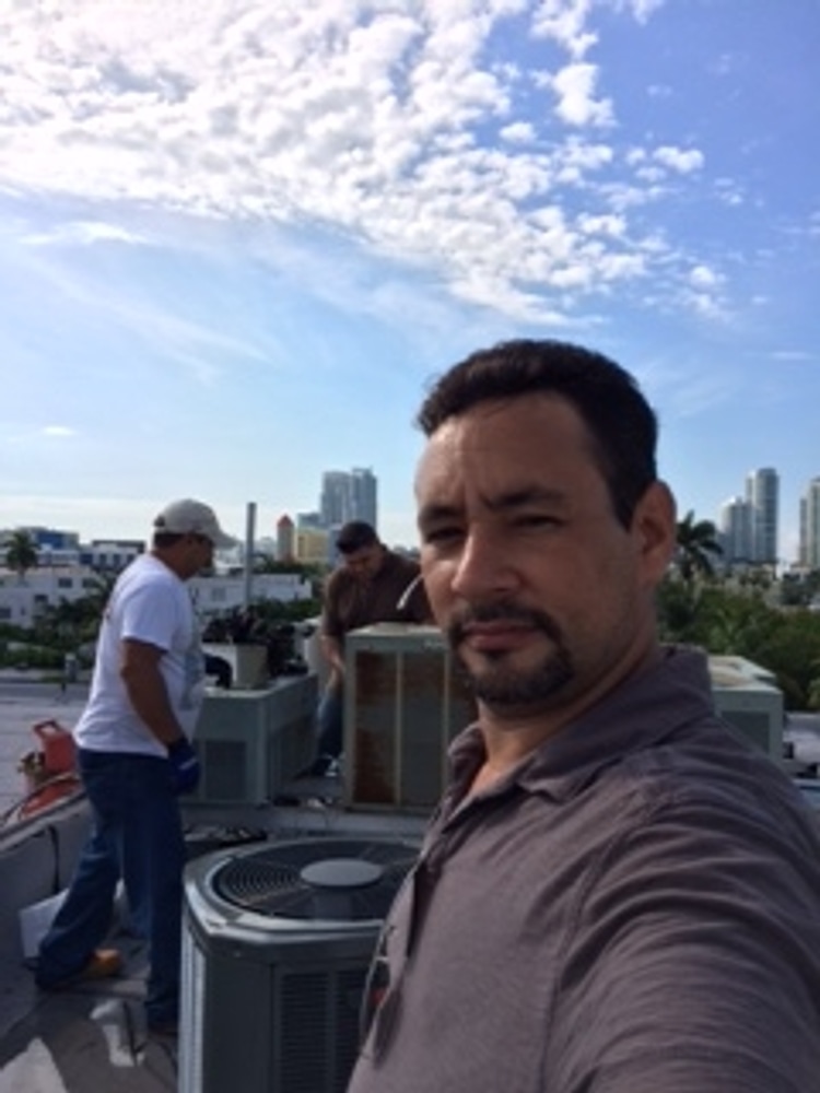 New AC Trane installation in south Beach