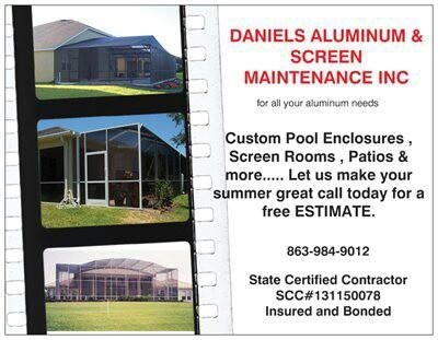 Daniels Aluminum & Screen Maintenance Inc.