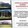 Daniels Aluminum & Screen Maintenance Inc.