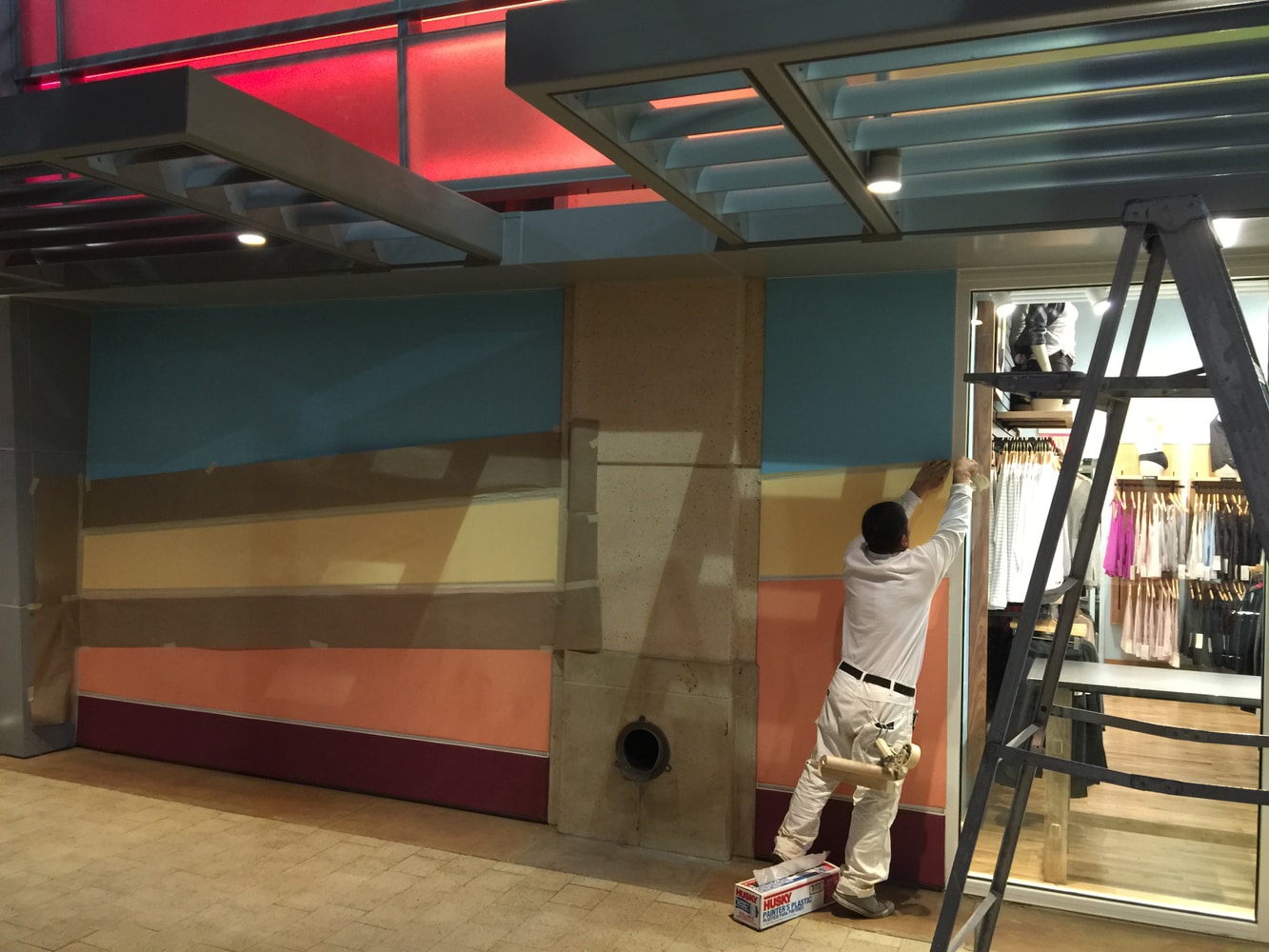 Photos from Brad Fischer painting 