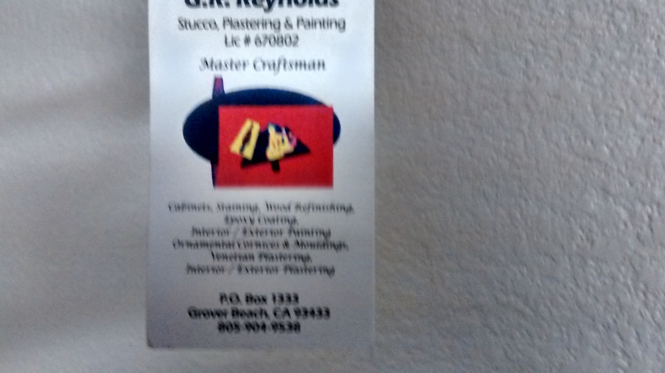 G R Reynolds Stucco & Plastering