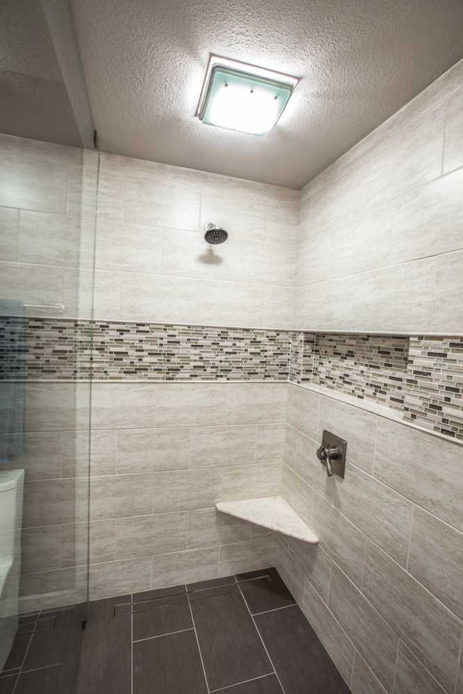 Spacious Walk-In Shower