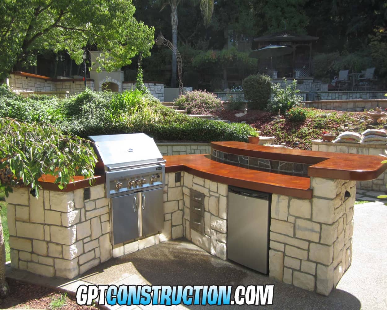 Photo(s) from GPT Construction Masonry and Design Outdoor Kitchen Builder