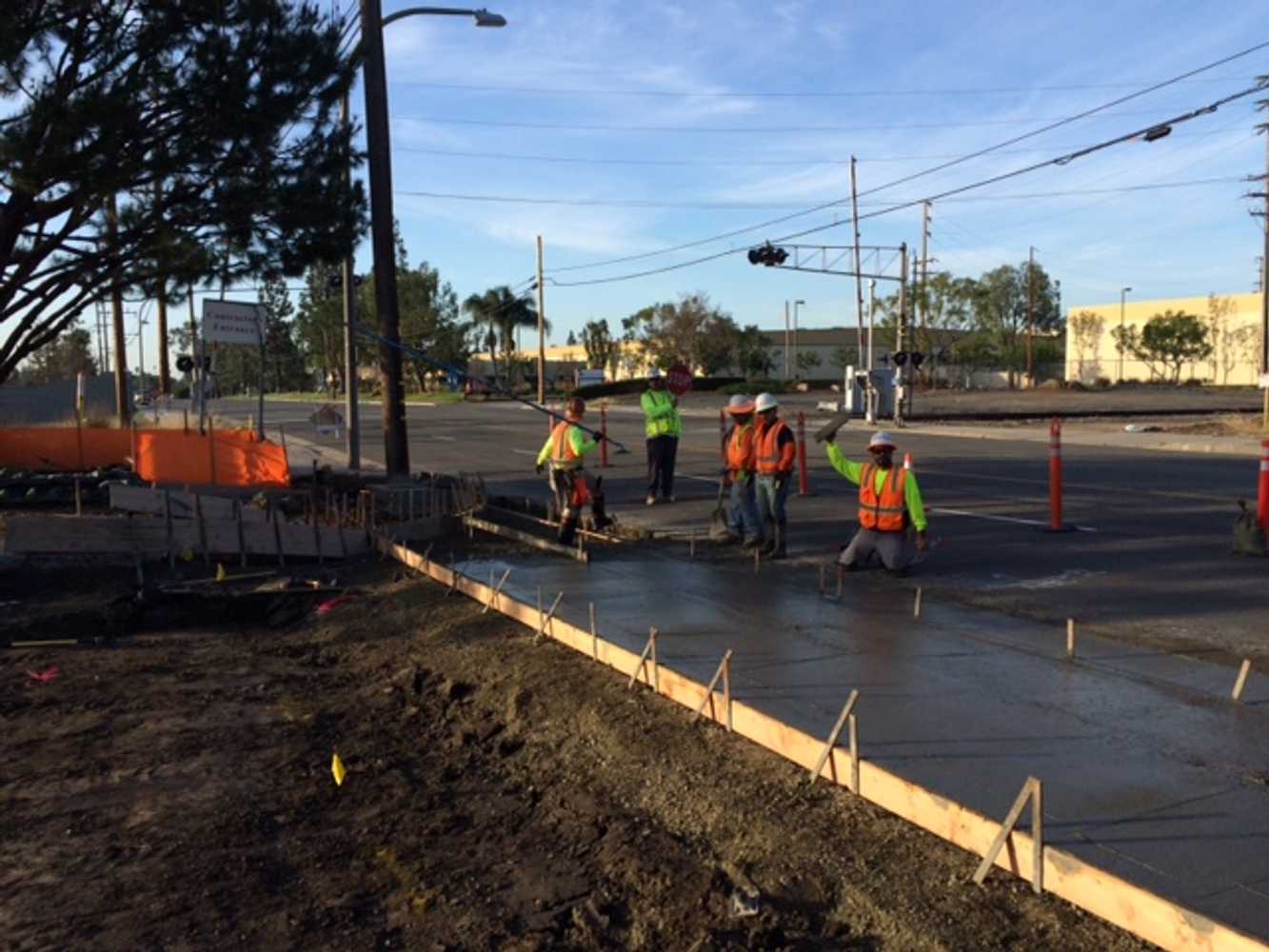 Albertsons Distribution Center, Brea, Ca. - Site Work