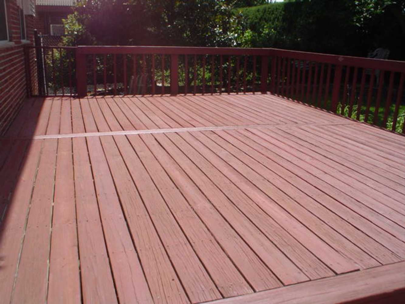 Deck Staining