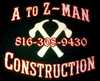 A to Z-Man Construction LLC.