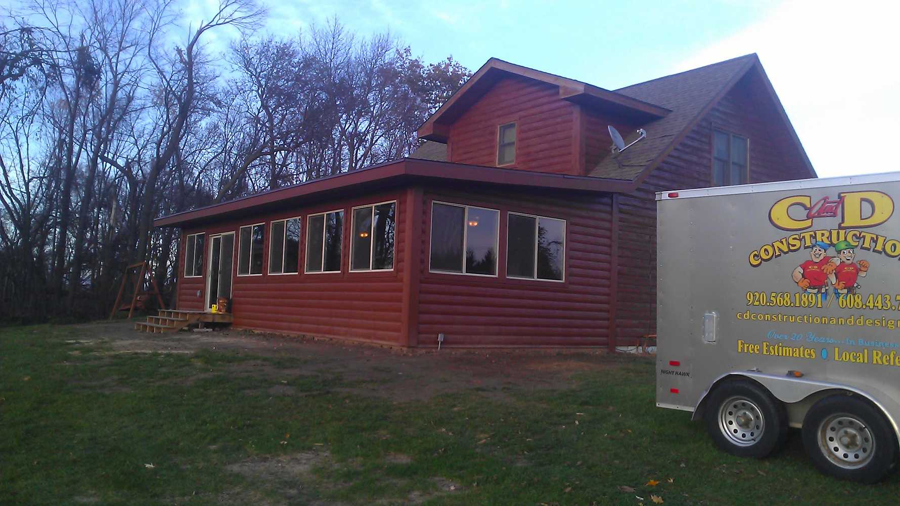 Log House Addition