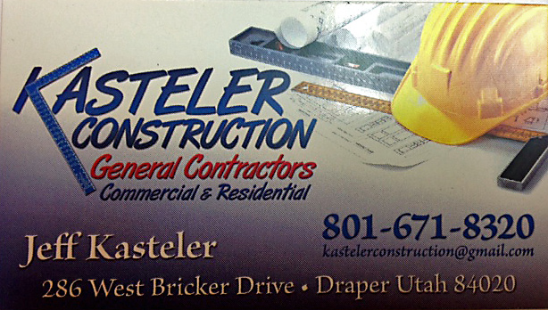 Kasteler Construction Of Utah
