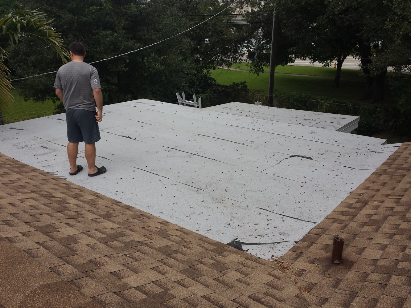 GAF system shingle roof in Coral Gables/Coconut Grove