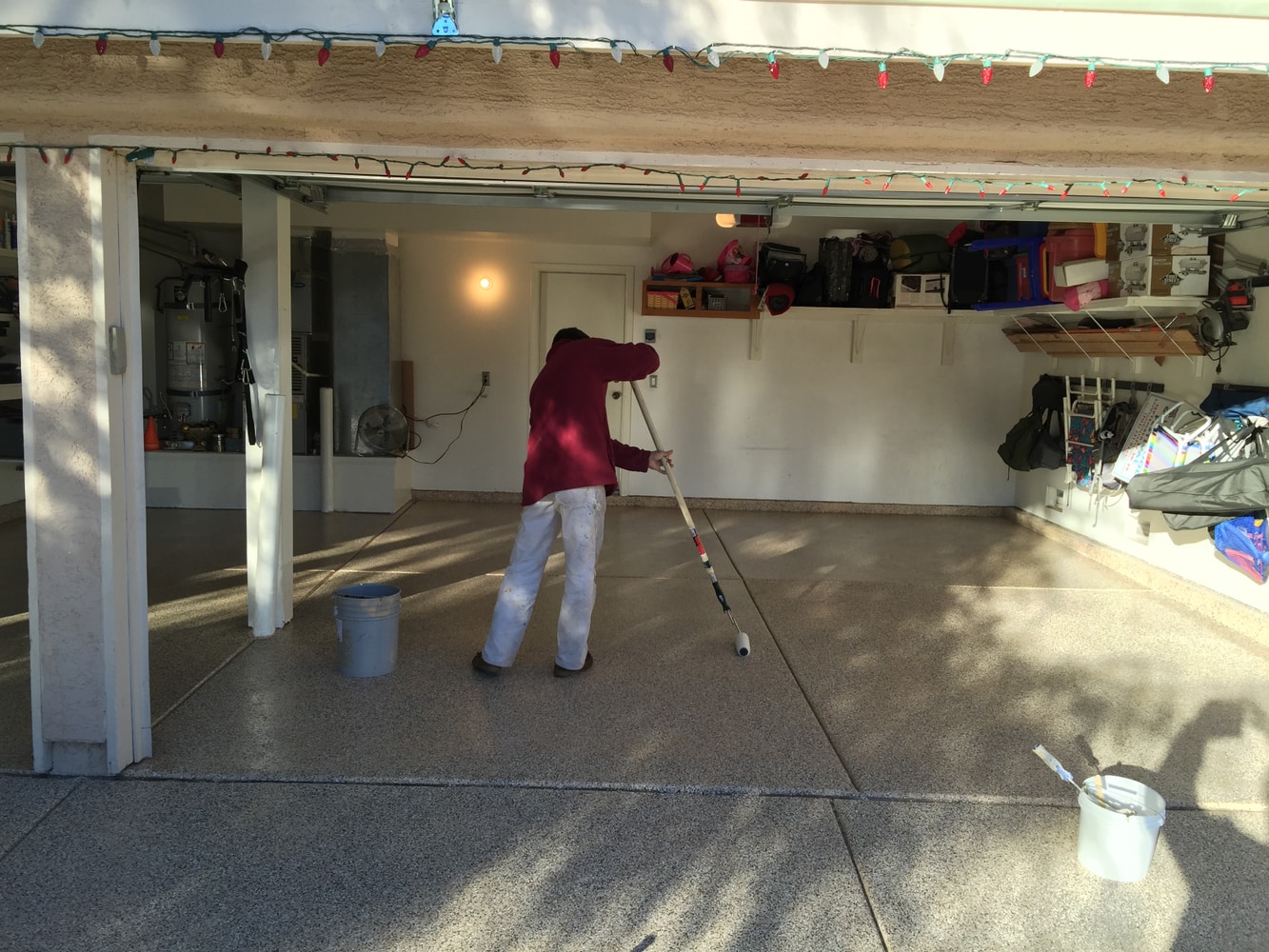 Photos from Brad Fischer painting 