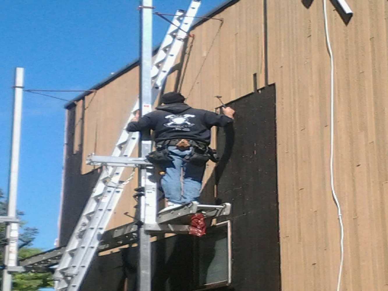 Cedar siding