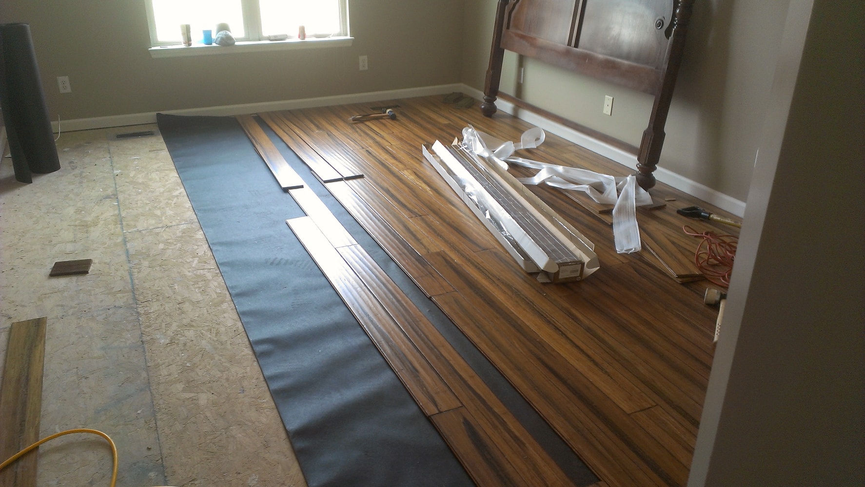 Tradesmen Flooring Project