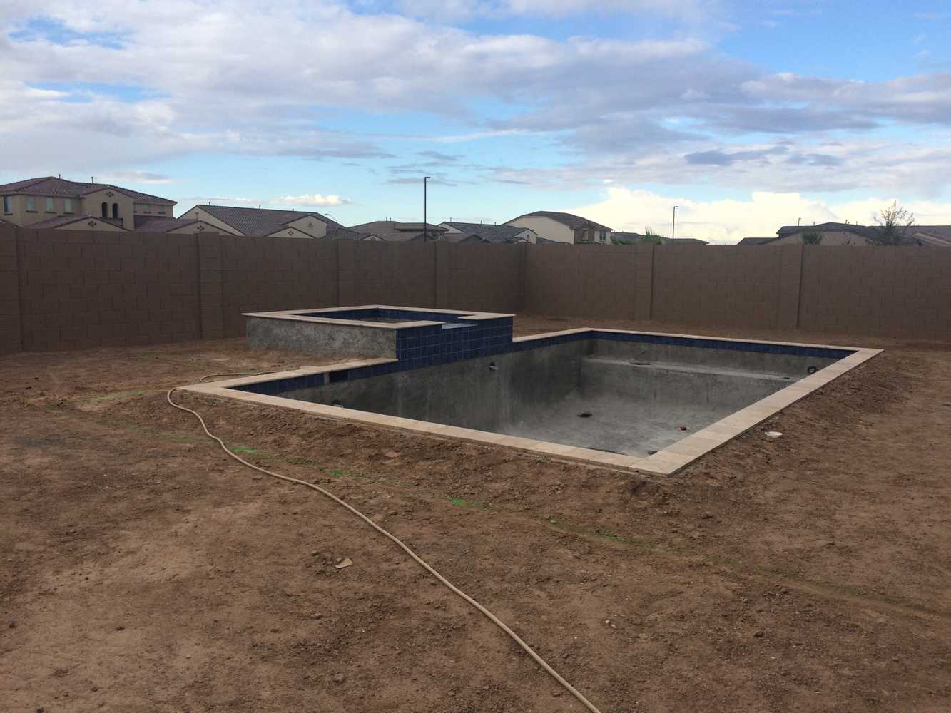 Before and After Complete backyard finishes - Gilbert/Mesa