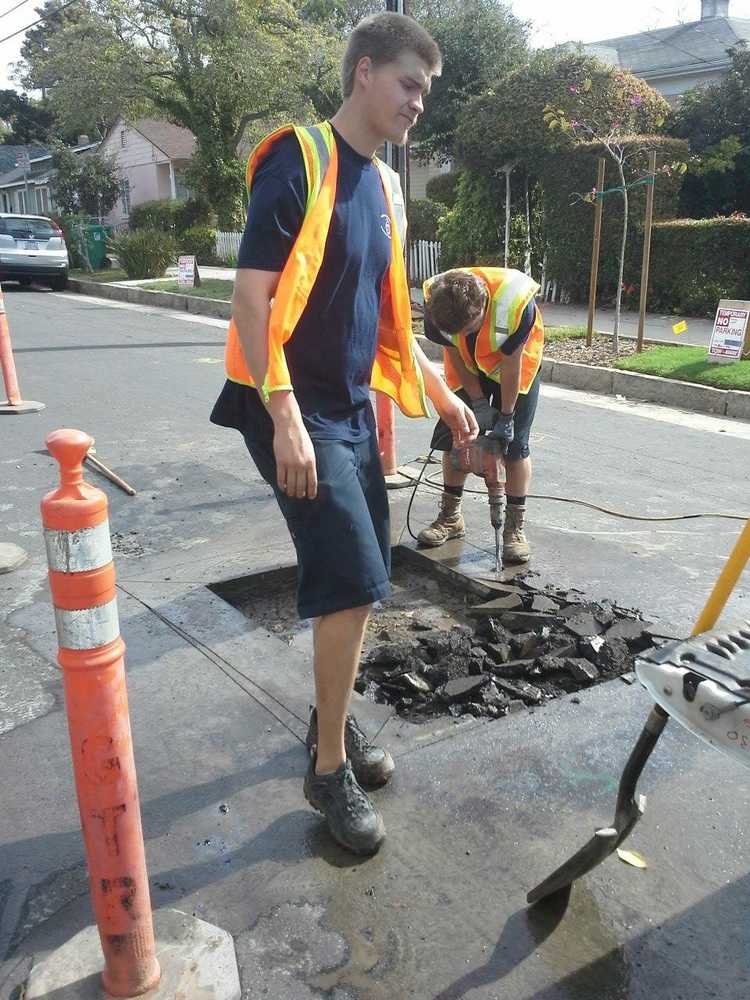 Sewer repair 2015