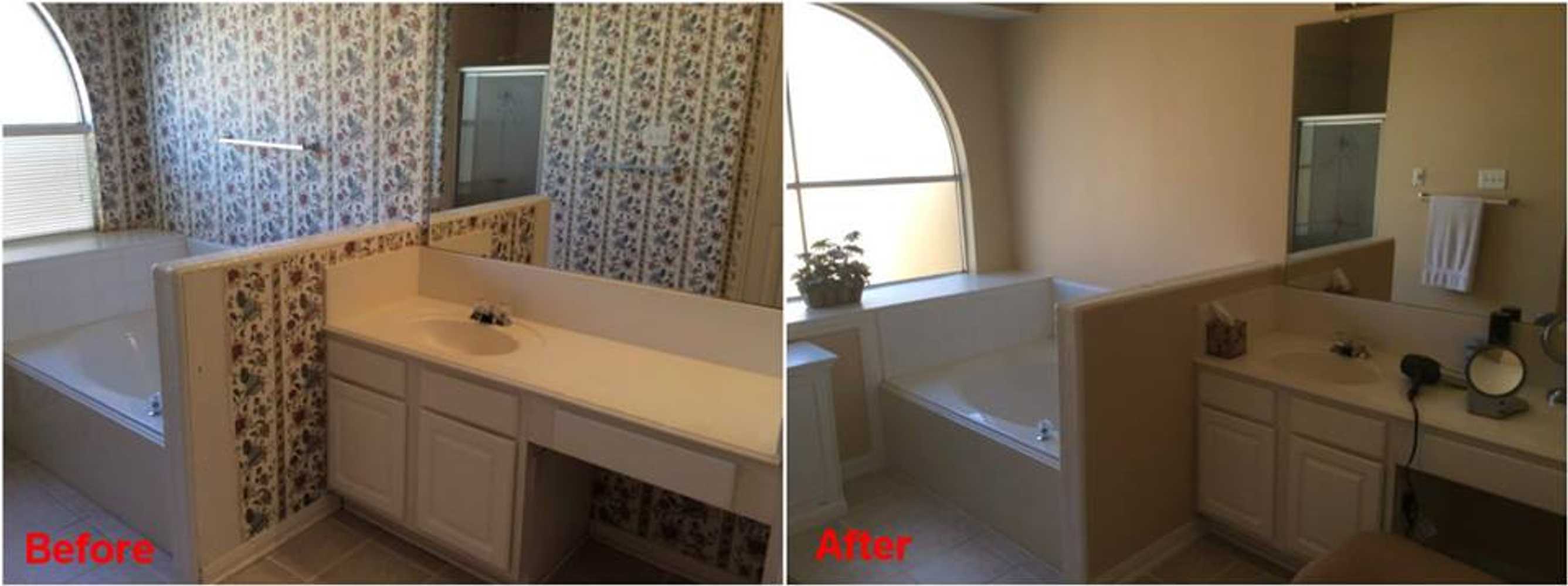 remodel job from Painting Services By Steve