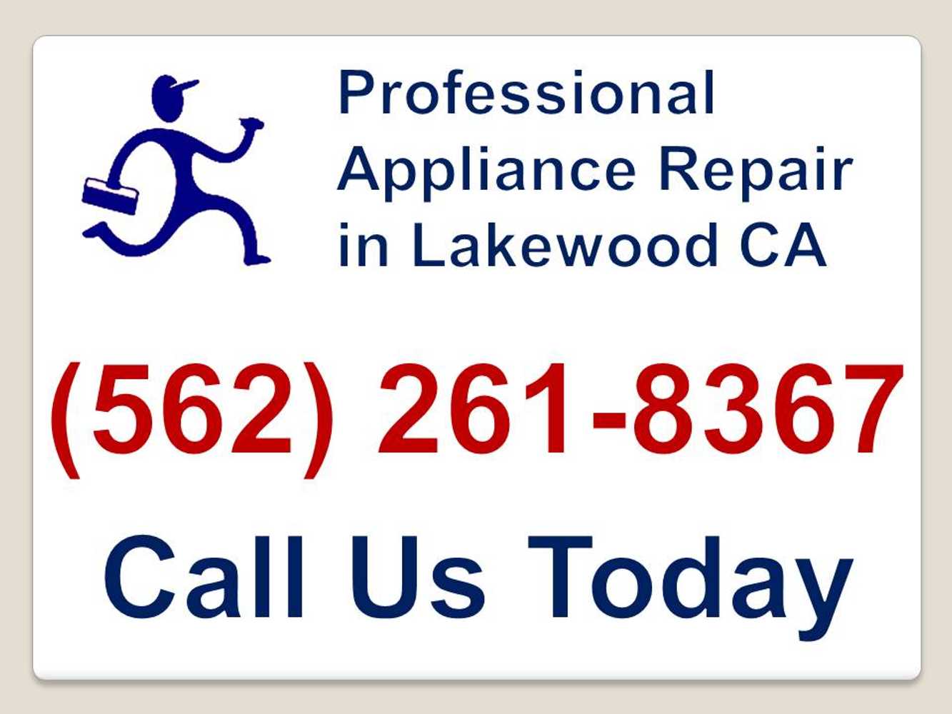 Professional Appliance Repair Project