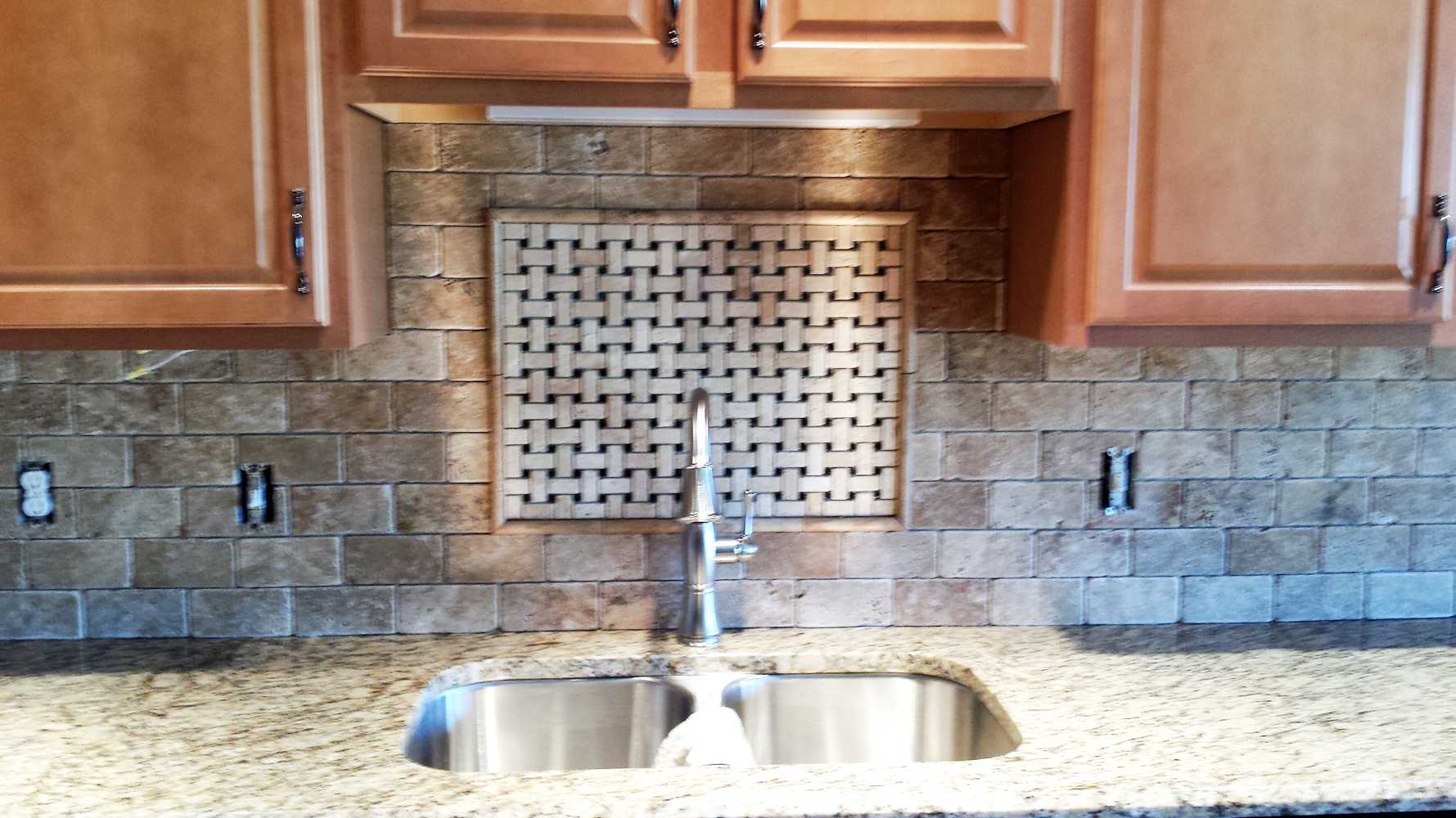 Backsplash tile