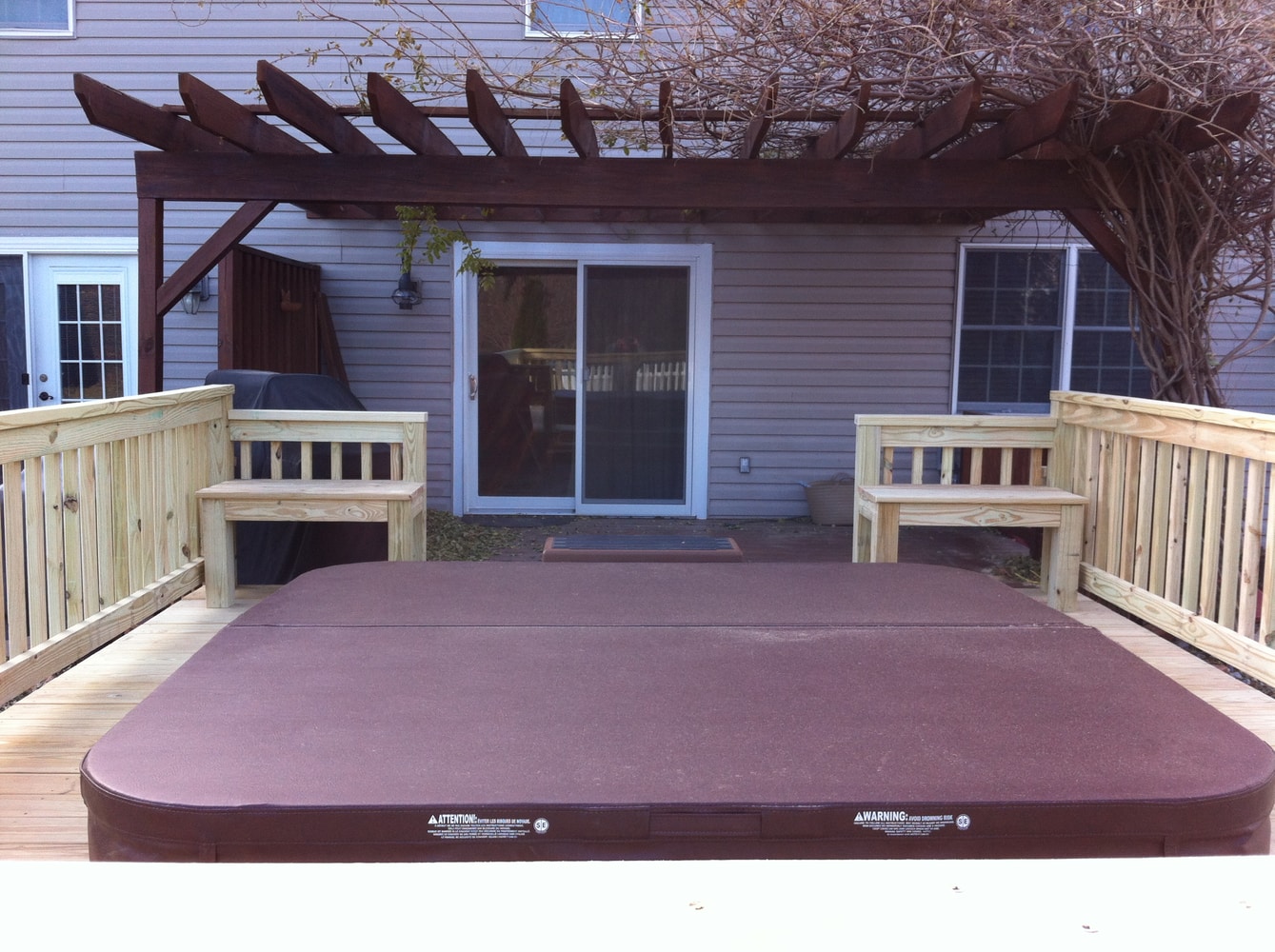 Hot Tub Deck