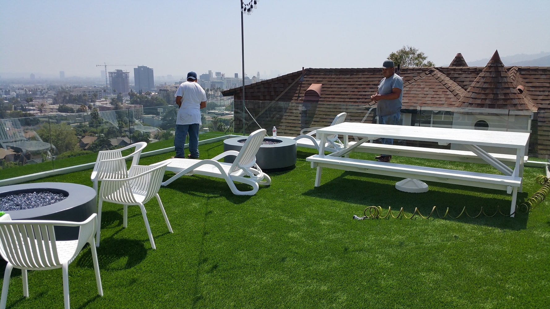 Rooftop Hollywod Hills