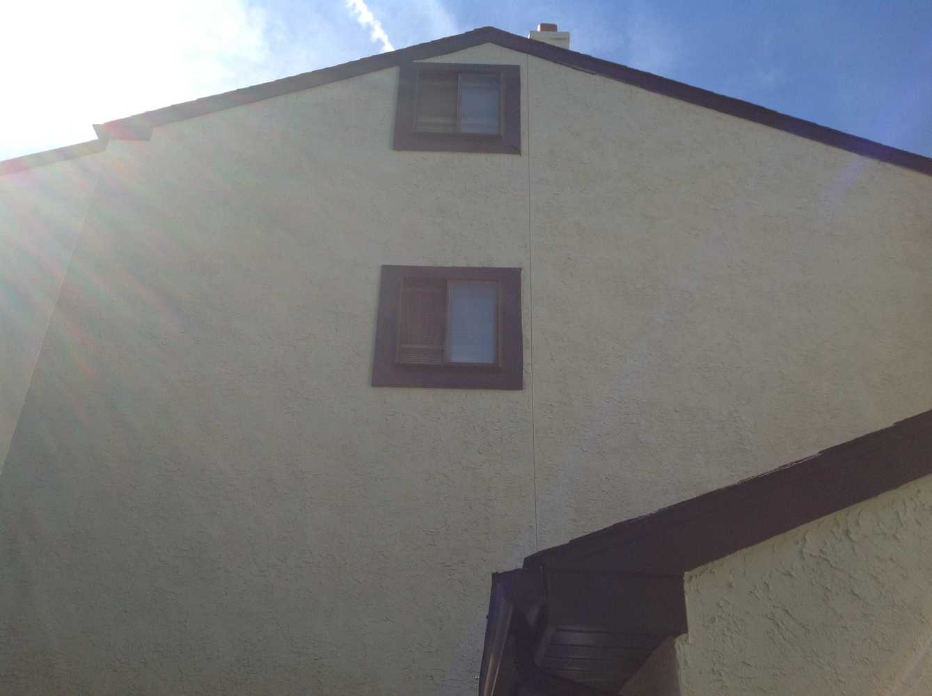 Exterior Stucco Power wash and repaint Photos