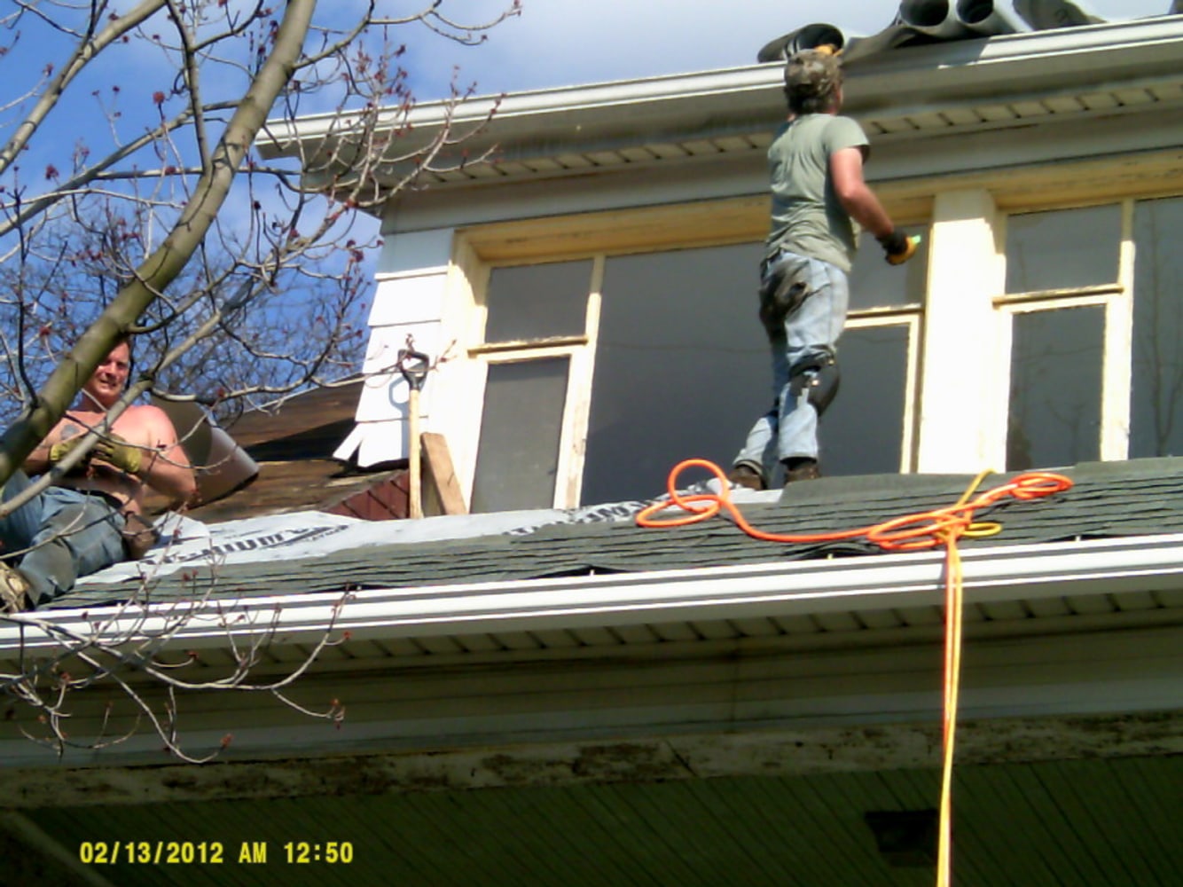 This is a panoramic display of a variety of photos from numerous jobs.