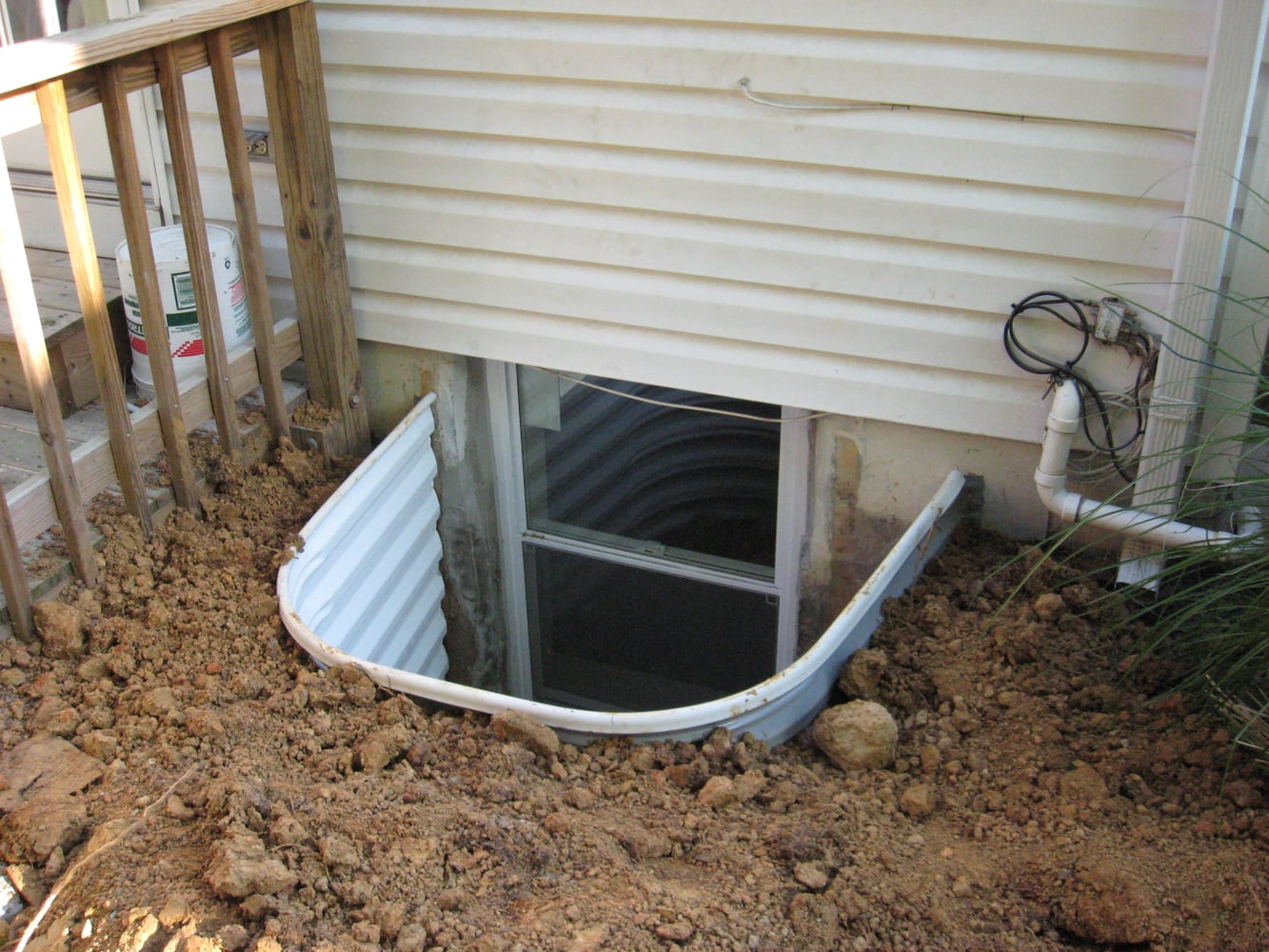 Egress Window Installation from All By Code, LLC