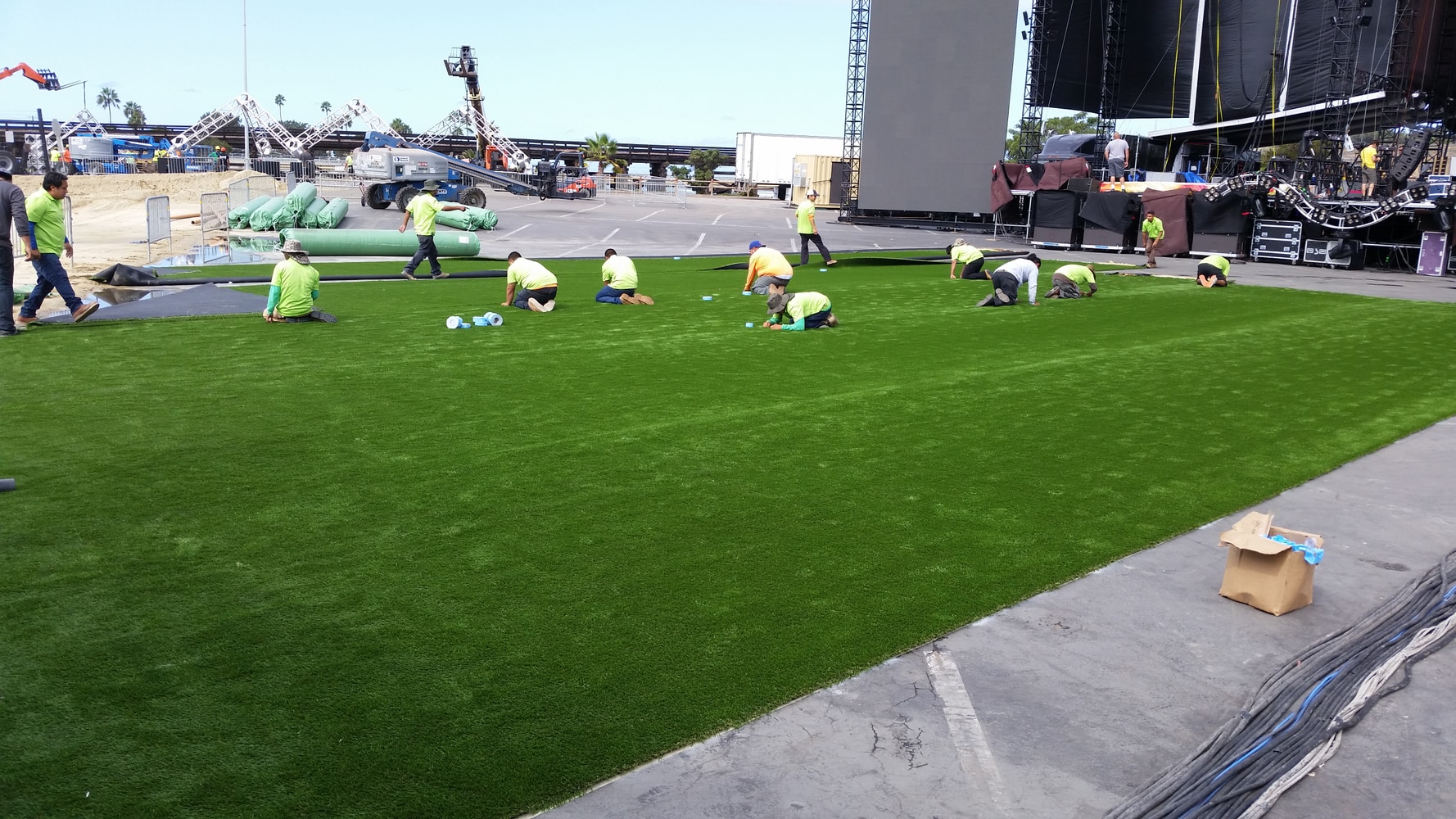 Kaaboo Festival by Omega Turf