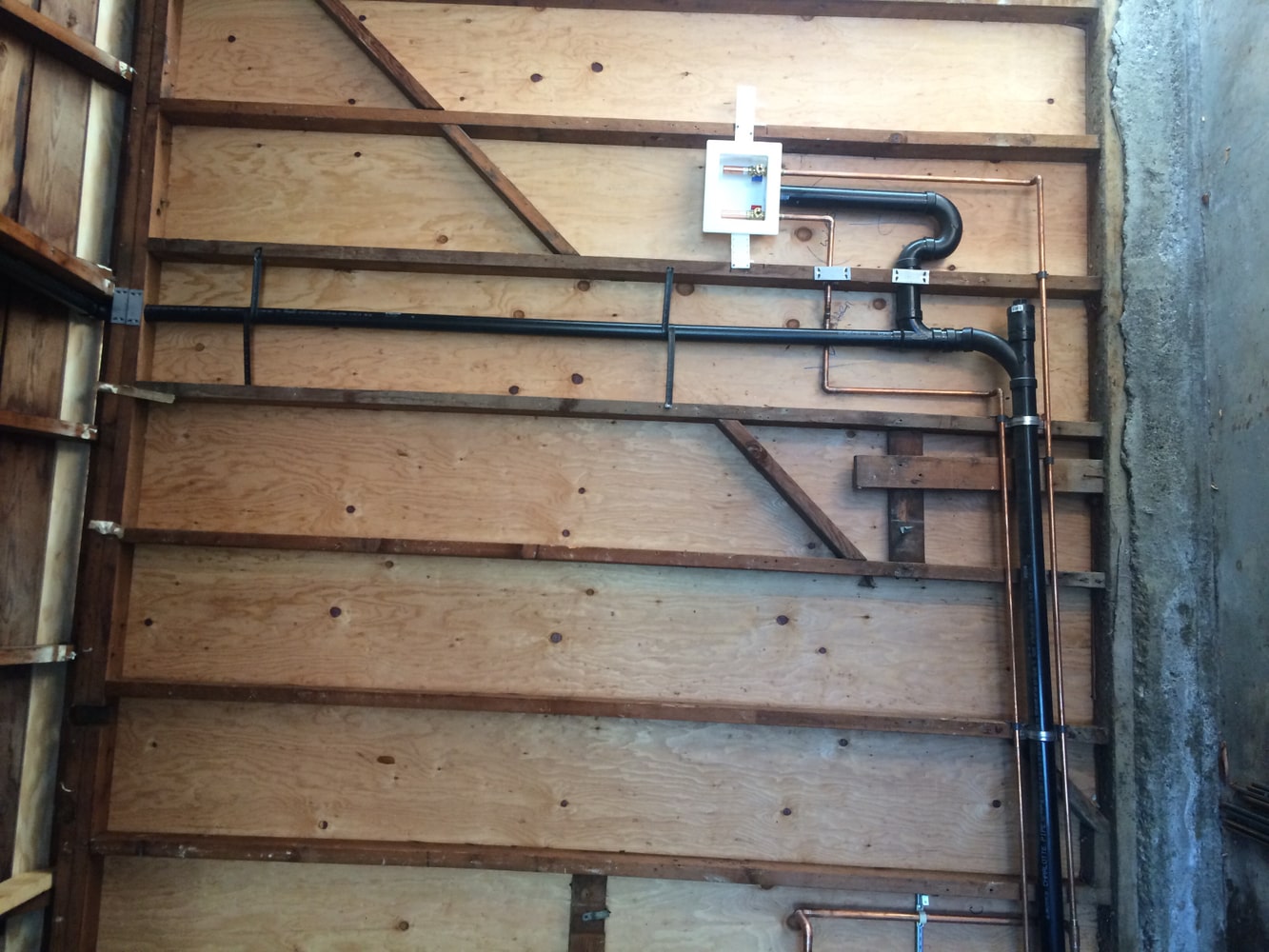 Plumbing remodels