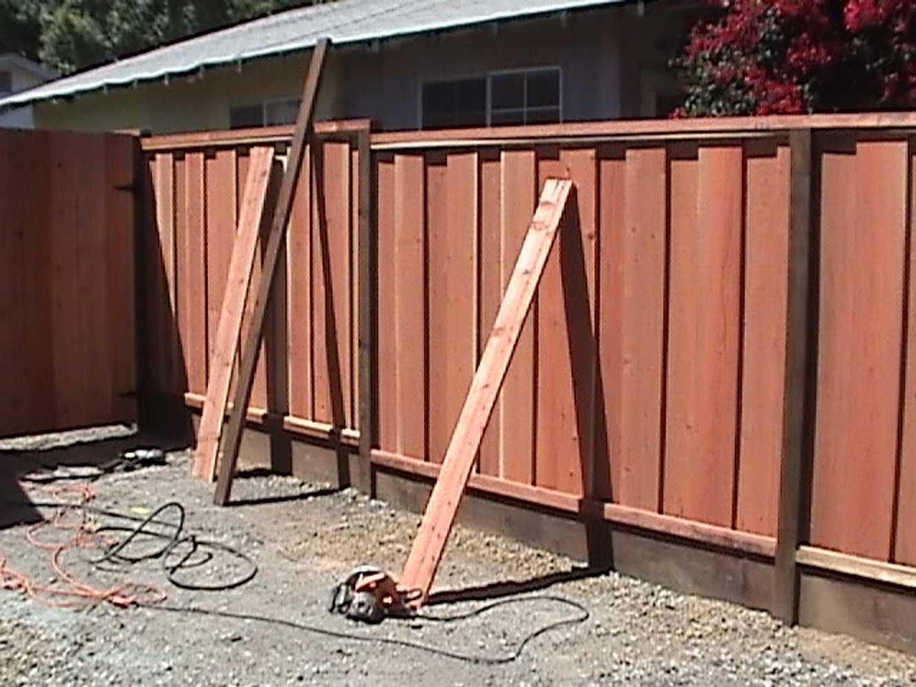 Board on board fence