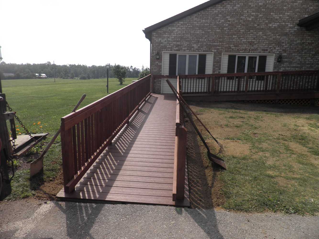 Photo(s) from Dap Inc D B A First General Services Composite decking and ramp 