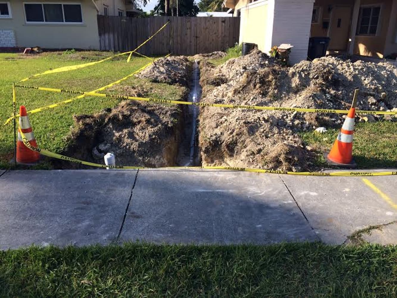 Re-pipe sanitary drainage system