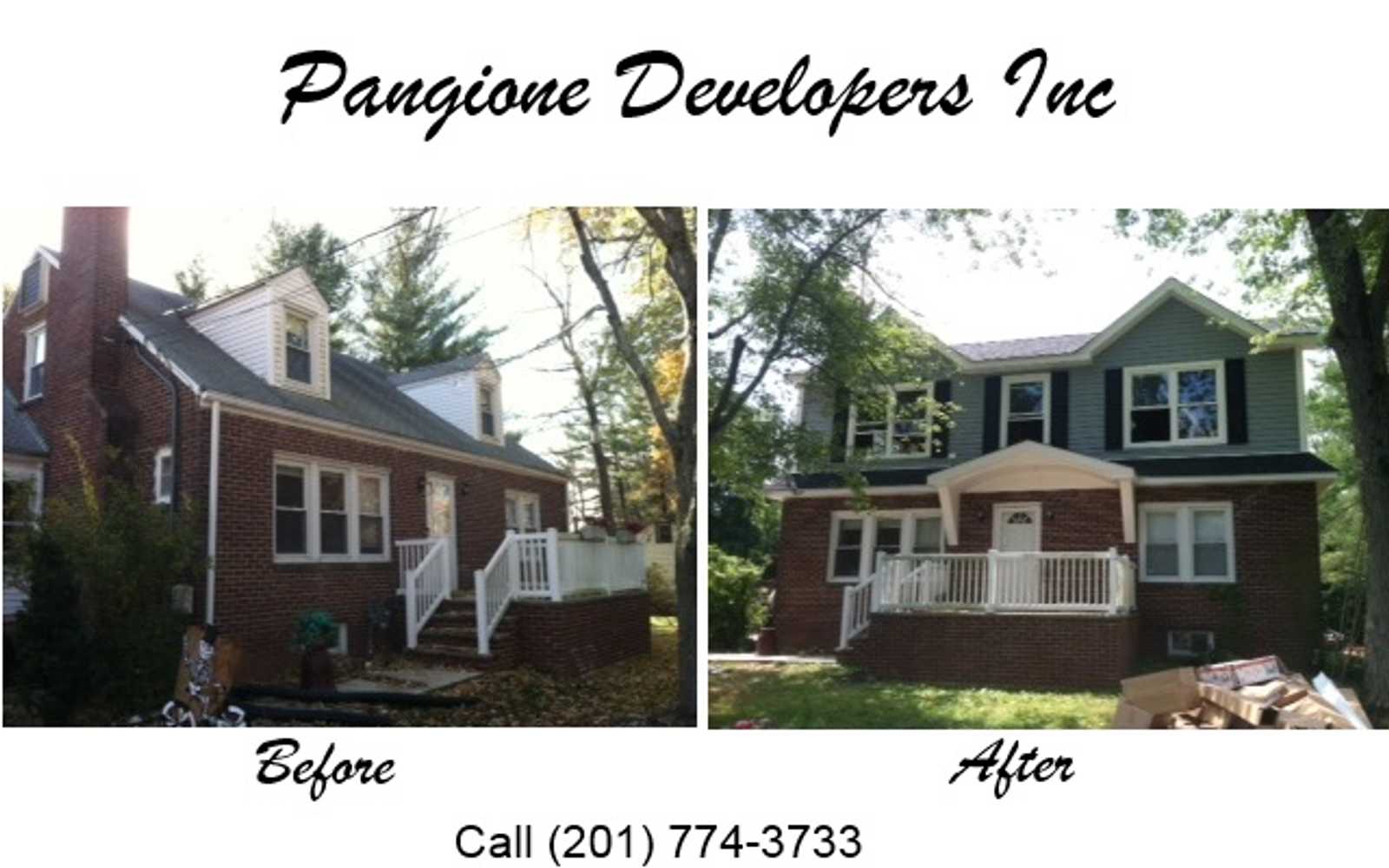 New Jersey Add a Level Contractors - Pangione Developers Inc