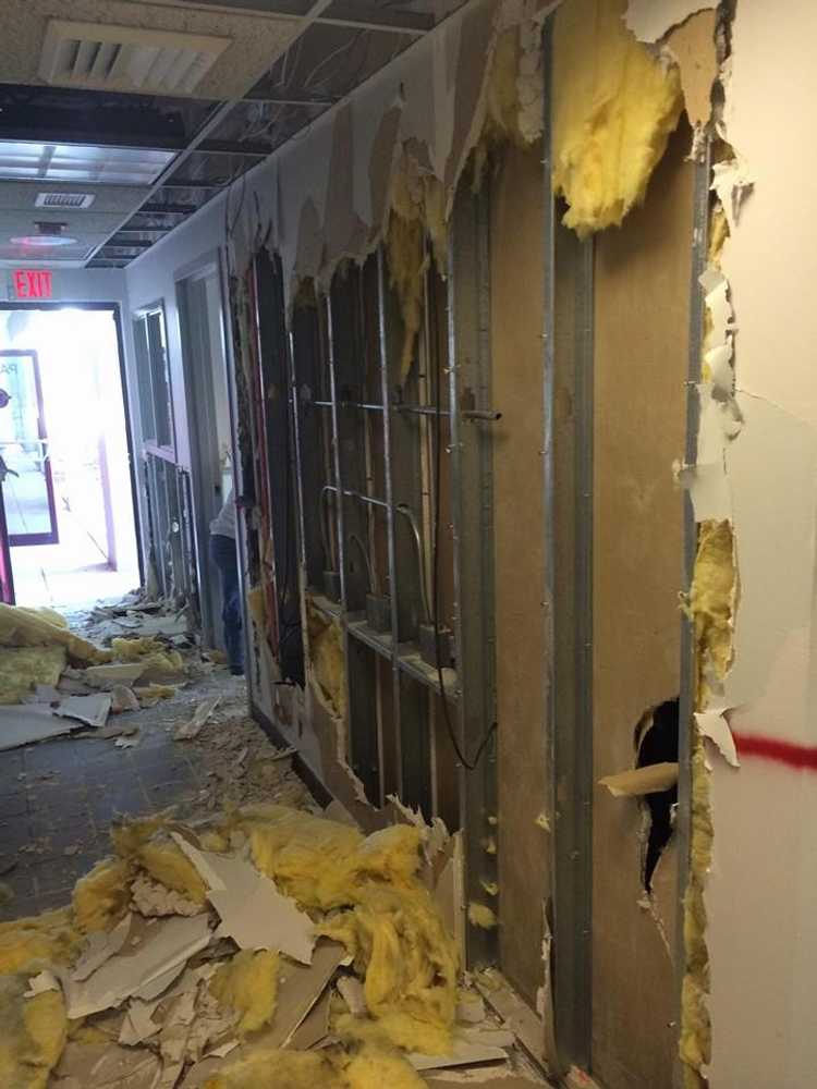 Ferrari Collision Center - demolition and build out