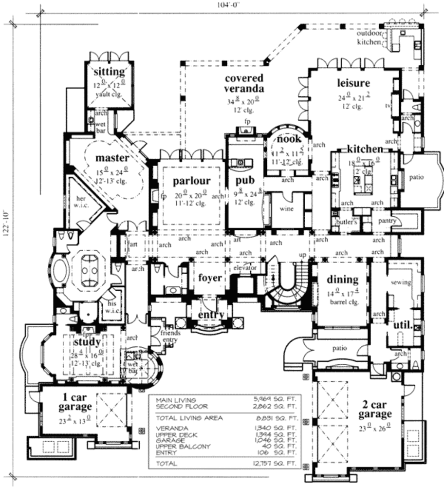 Custom Home Plans 