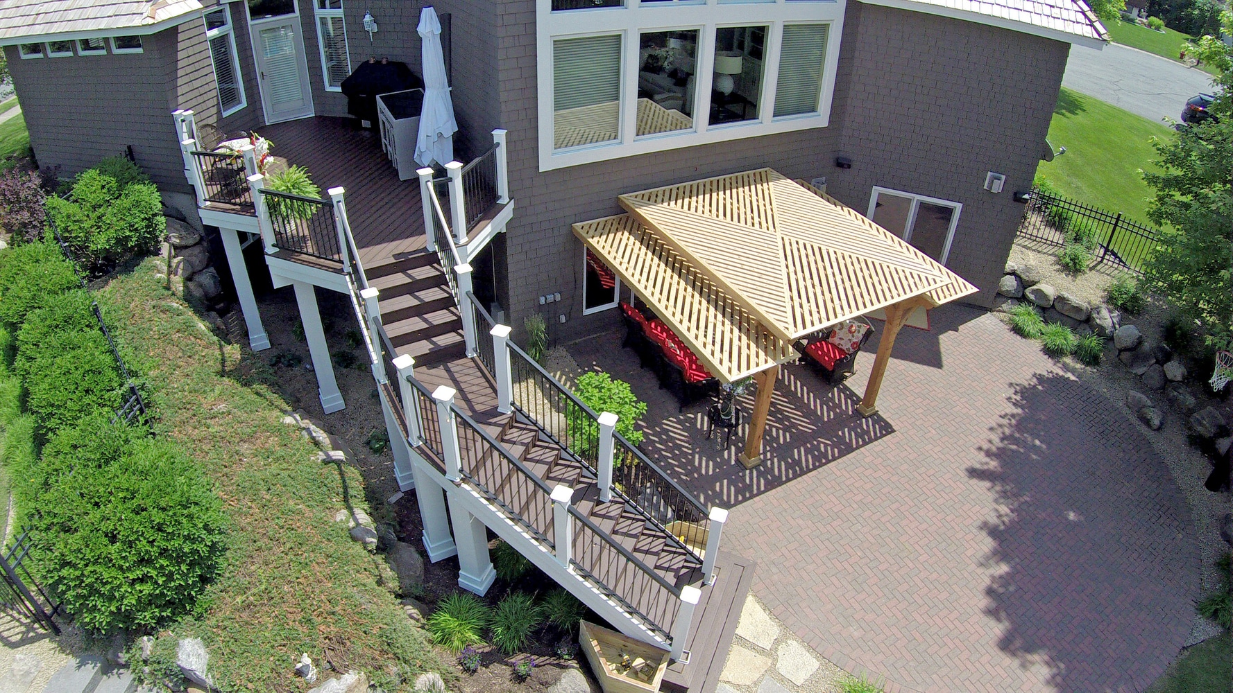 Custom Deck and Pergola