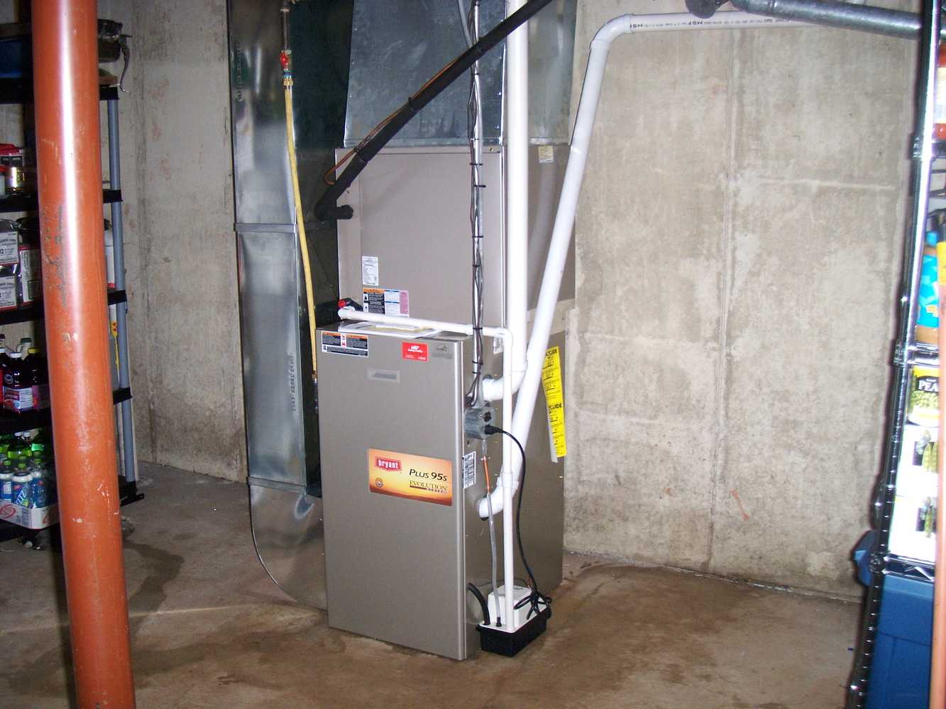 95% gas furnace HYBRID system with 18 seer BRYANT heatpump