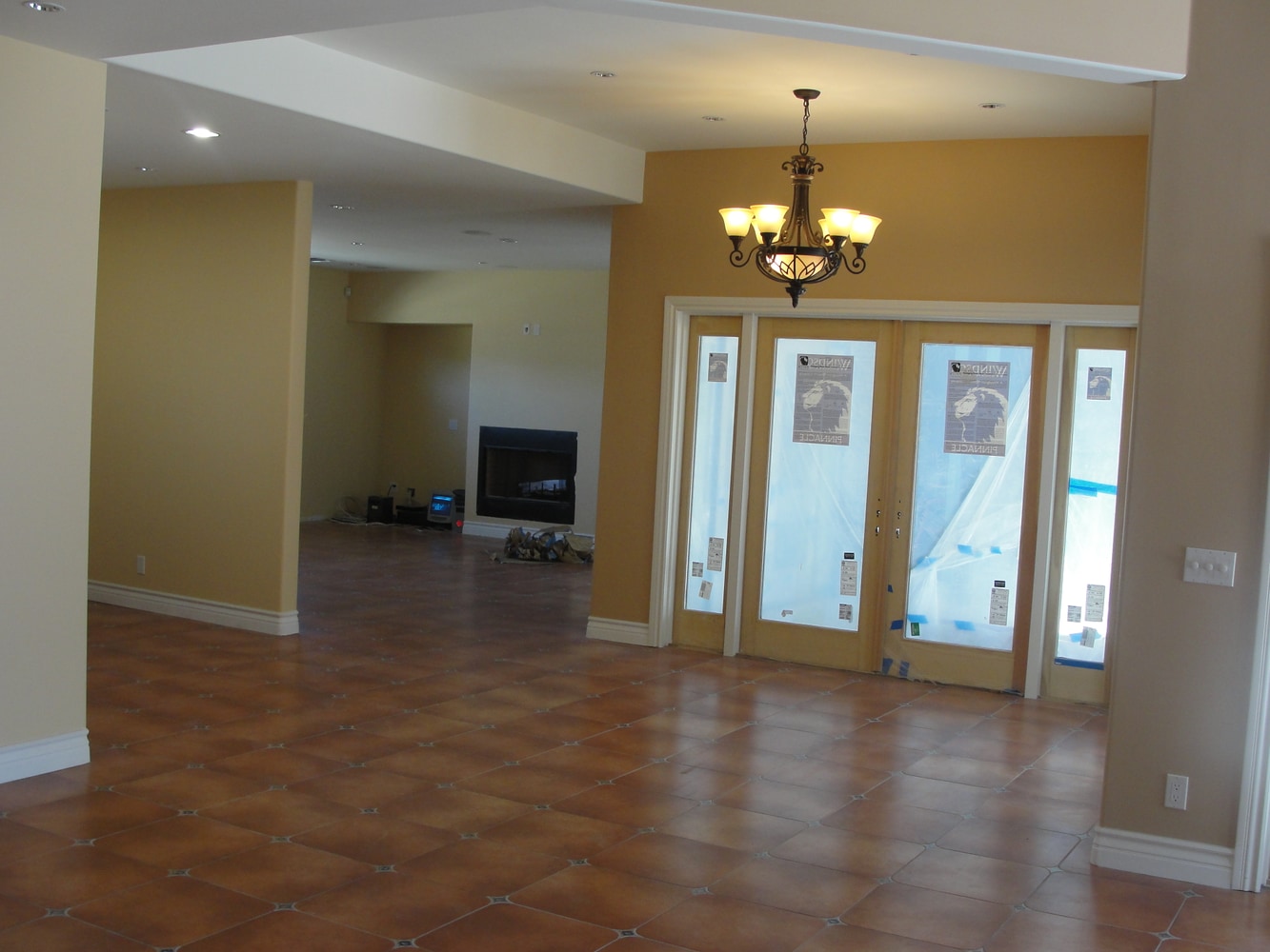 STAMPED CONCRETE DRIVE WAY