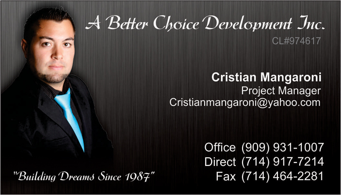 A Better Choice Development Inc