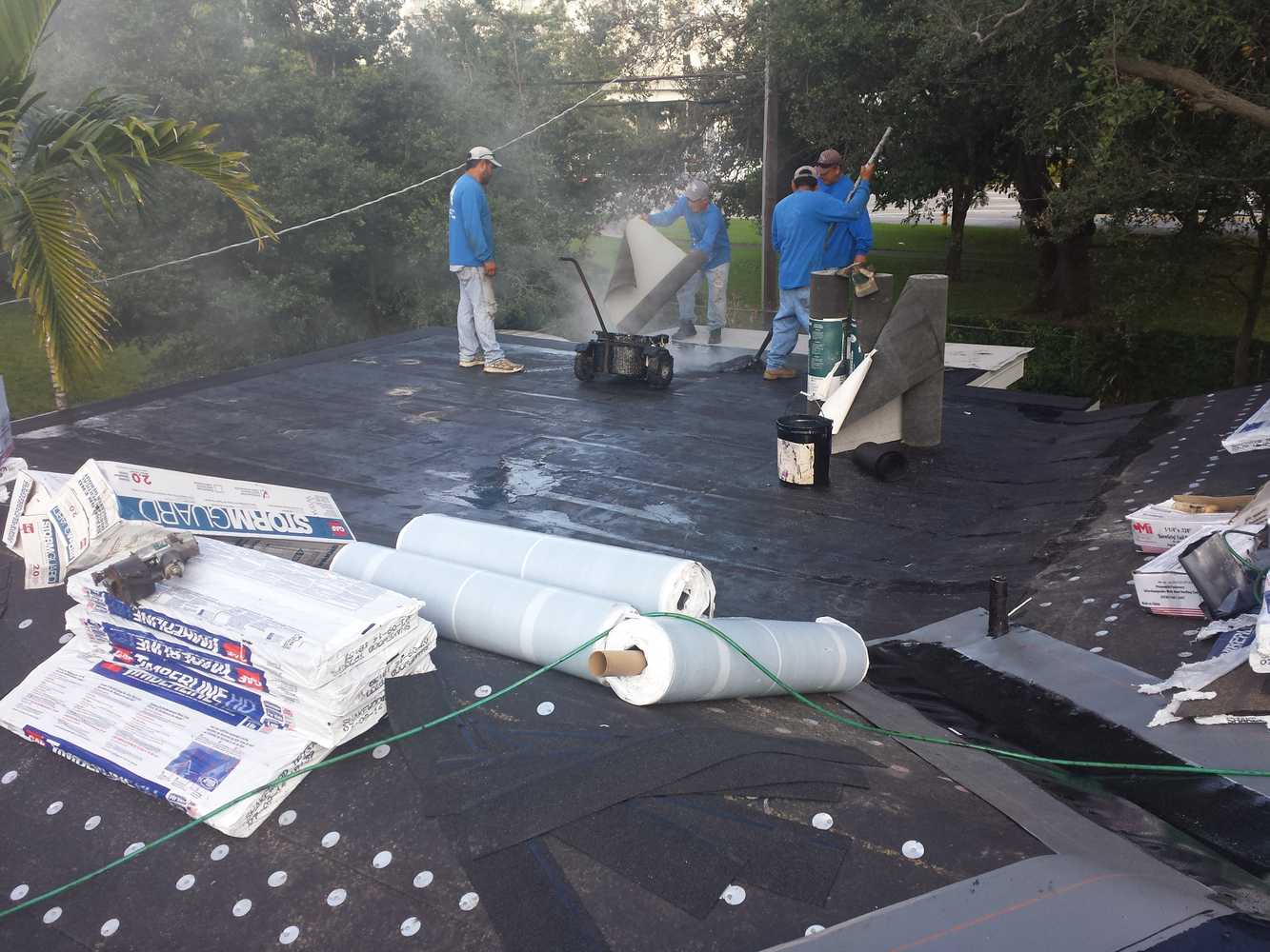 GAF system shingle roof in Coral Gables/Coconut Grove