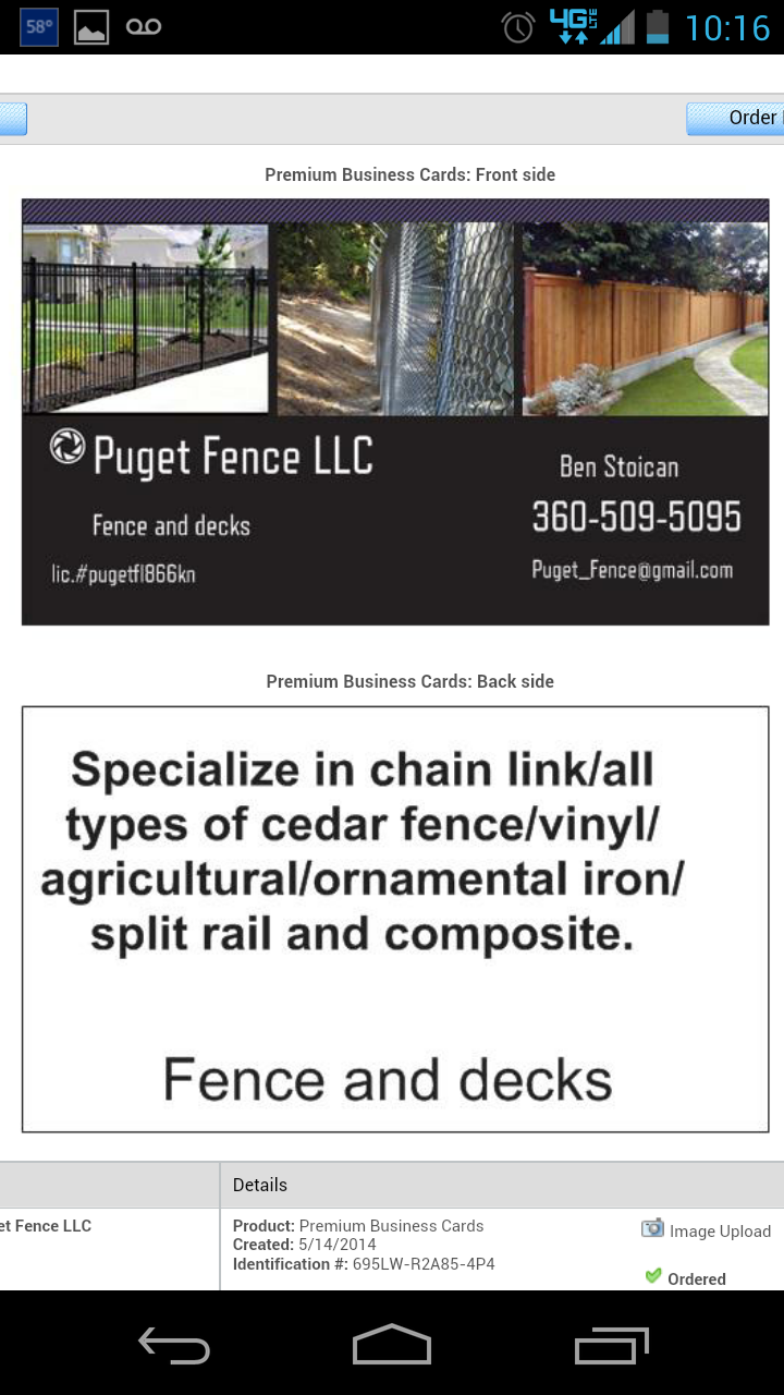 Puget Fence Llc