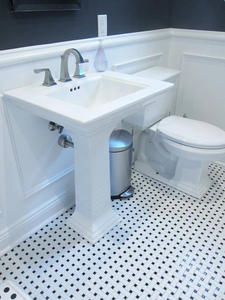 Powder Room Addition: Overlook Drive