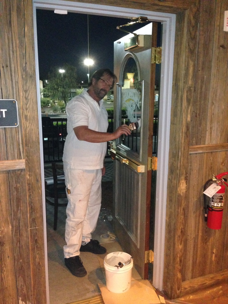 Photos from Brad Fischer painting 